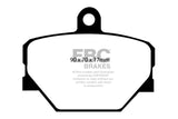 EBC 08+ Smart Fortwo 1.0 Redstuff Front Brake Pads