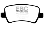 EBC 11+ Volvo S60 2.5 Turbo T5 (300mm Front Rotors) Redstuff Rear Brake Pads