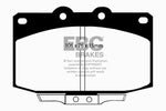 EBC 86-89 Mazda RX7 2.4 (1.3 Rotary)(Vented Rear Rotors) Redstuff Front Brake Pads