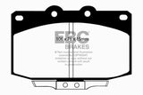 EBC 86-89 Mazda RX7 2.4 (1.3 Rotary)(Vented Rear Rotors) Redstuff Front Brake Pads