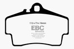 EBC 98-05 Porsche 911 (996) (Cast Iron Rotor only) 3.4 Carrera 2 Bluestuff Rear Brake Pads