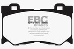 EBC 08-13 Infiniti FX50 5.0 Redstuff Front Brake Pads