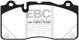 EBC 16-18 Cadillac CTS-V Redstuff Ceramic Low Dust Front Brake Pads