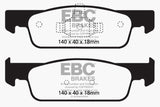 EBC 2016-2017 Smart Fortwo 0.9L Turbo Yellowstuff Front Brake Pads