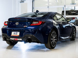 AWE Subaru BRZ / Toyota GR86 / Toyota 86 Track Edition Cat-Back Exhaust- Diamond Black Tips