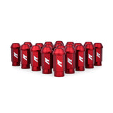 Mishimoto Aluminum Locking Lug Nuts M12x1.25 20pc Set Red