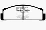 EBC 68-83 Fiat 124 1.6 Greenstuff Front Brake Pads