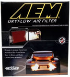 AEM Nissan 11.438in O/S L x 9.75in O/S W x 1.438in H DryFlow Air Filter