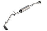 Borla 15-21 Chevrolet Colorado S-Type Cat-Back Black Chrome Tips