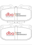 DBA 06-07 Subaru WRX XP650 Front Brake Pads