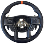 Ford Racing 2015-2017 F-150 Raptor Performance Steering Wheel Kit - Orange Sightline