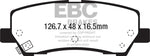 EBC 15+ Ford Mustang 2.3 Turbo Yellowstuff Rear Brake Pads