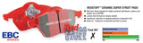 EBC 11-15 Scion IQ 1.3 Redstuff Front Brake Pads