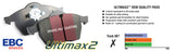 EBC 13+ BMW X1 2.0 Turbo (28i) Ultimax2 Front Brake Pads