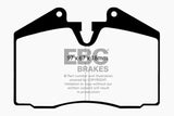 EBC 89-95 Ferrari 348 3.4 Redstuff Front/Rear Brake Pads (Axle Set Only)