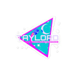 Taylord To the moon retro Stickers
